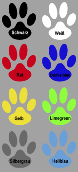Preview: Aufkleberset Pfoten